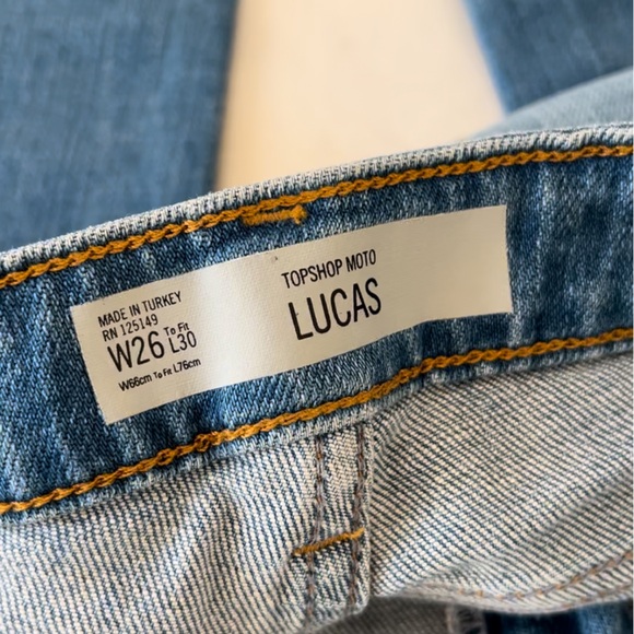 Topshop, Women’s, Mid Rise, Moto, Jeans. - Picture 6 of 13